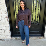 Spanx Barrel Leg Jeans in Adriatic Blue