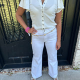 Dear John Fiona Jeans in White