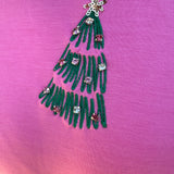 Mary Square Sarah Trees Sweatshirt in Pink