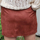 Stella Suede Skirt