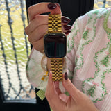 Watch Band Bracelet in Gold