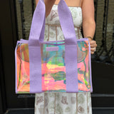 Case Mate Jelly Tote w/ Phone Pouch in Lavenderar Soap Bubble