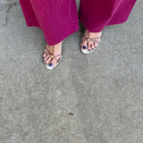 Steve Madden Ramos Heels in Natural Snake