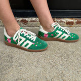 Back 70 Ghost Sneakers in Green Floral