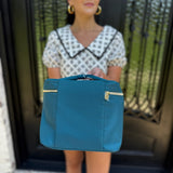 Mary Square Ultra Glam Bag in Pink Floral and Venice Vine