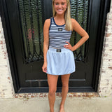 Lulu Mac Stripe Tank Top in Navy