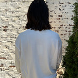 Sarah Sweatshirt Three Nutcrackers in White