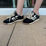Back 70 Jogger Sneakers in Black Gold