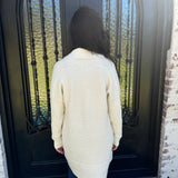 Swoon Open Cardigan in Cream