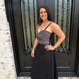 Siren Dress in Black