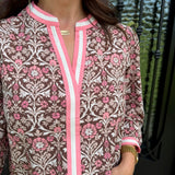 Naomi Ashdown Top in Cocoa