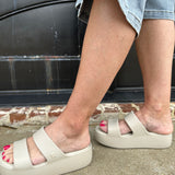 Melissa Free Line Platform Slide Sandals