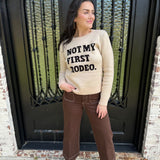 Rodeo Sweater in Taupe