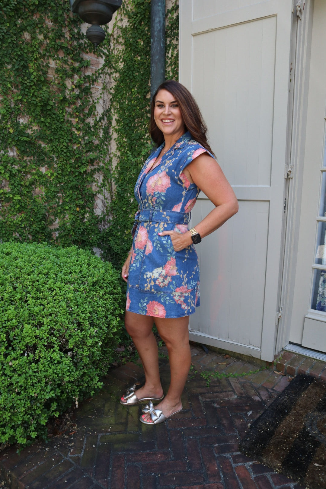 Daisy Dress In Denim S