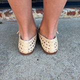 Steve Madden Melody Ballet Flats in Natural Raffia