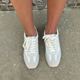 Dolce Vita B.NTCD Woven Mesh Sneakers in White