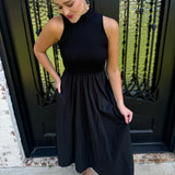 Raspen Maxi in Black