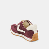 Dolce Vita B.NTCD  Woven Mesh Sneakers in Cranberry