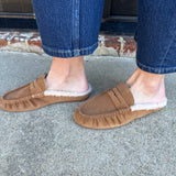 Steve Madden Rafe Suede Loafers in Tan