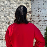 Z Supply Santa's Helper Sweatshirt in Red