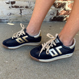 Back 70 Jogger Sneakers in Navy Gold