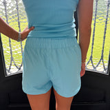 Lulu Mac OG Shorts in Turquoise