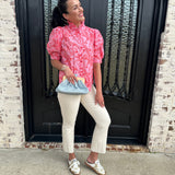 Lia Clutch in Blue