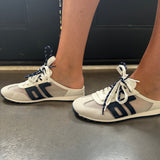Back70 Venice Slip-On Sneakers in White/Navy