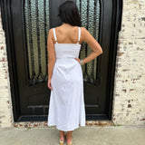 Siren Dress in White