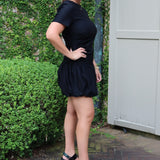 Betty Bubble Mini in black