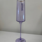 Rainbow Champagne Flute