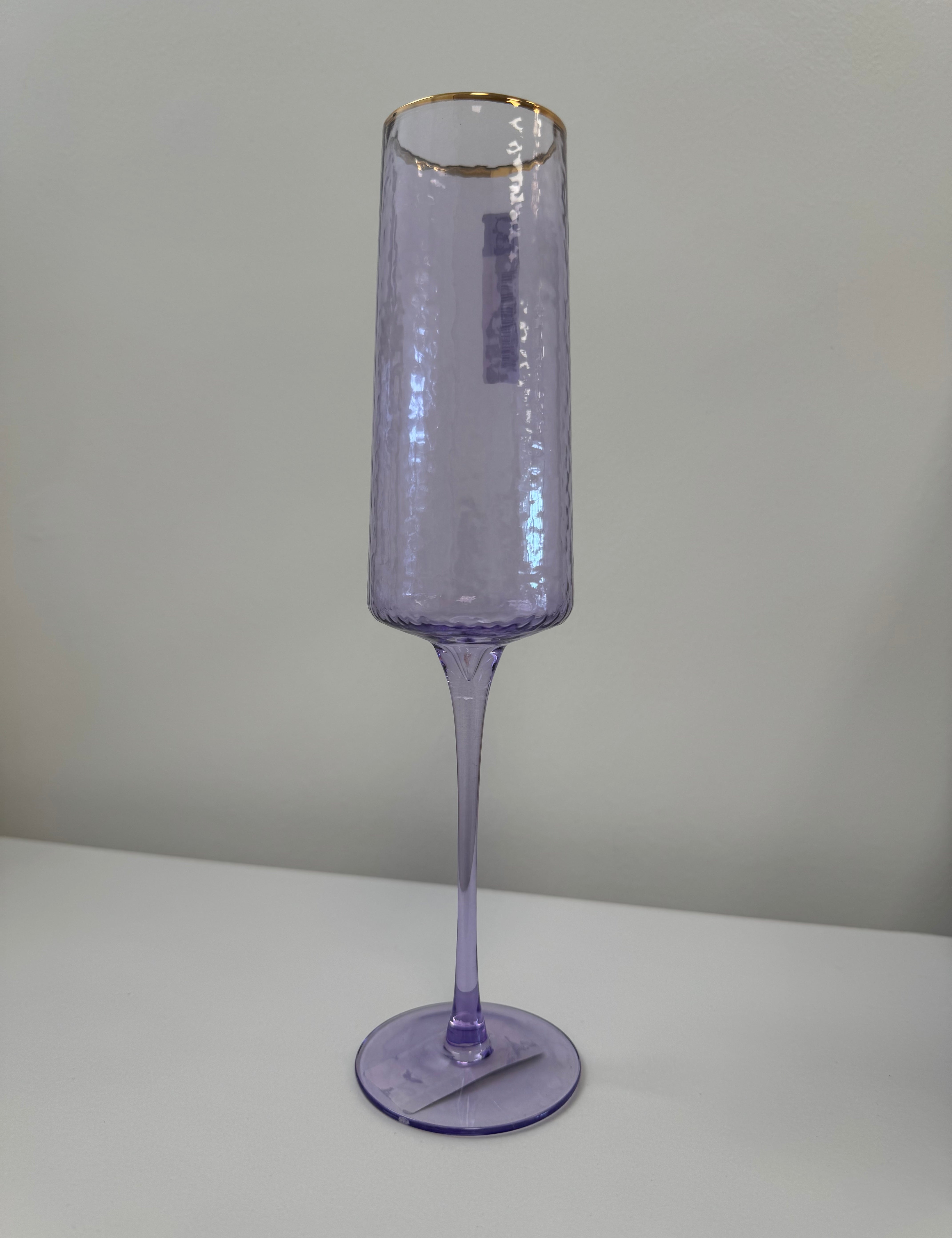 Rainbow Champagne Flute