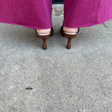 Lorine Heels in Espresso Mesh