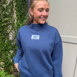 Lulu Mac Longsleeve Terry Cloth in Navy