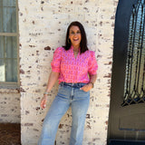 Colette Heirloom Top in Rosette Charm