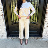 Melissa Nepton Morela Pant in Cream