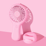 Portable Fan in Pink