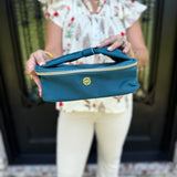 Mary Square Make Me Blush Bag in Pink Floral and Venice Vines