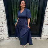 Sami Maxi Dress in Ink