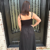 Siren Dress in Black