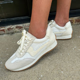 Dolce Vita B.NTCD Woven Mesh Sneakers in White