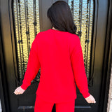 Spanx AirEssentials Crewneck Tunic in Red