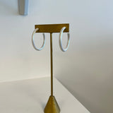 Pastel Hoop Earrings in Multiple Colors