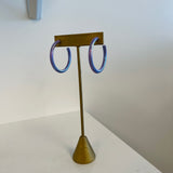 Pastel Hoop Earrings in Multiple Colors