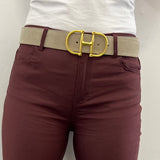 Kasi Suede Belt in Beige