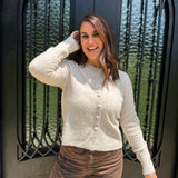 Greta Cardigan in Grey
