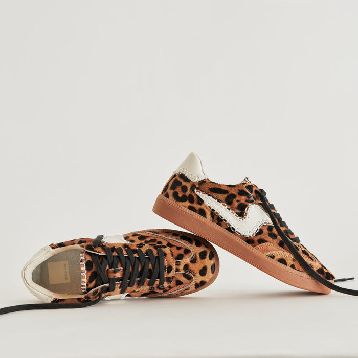 Dolce Vita Notice Calf Hair Leopard Sneakers