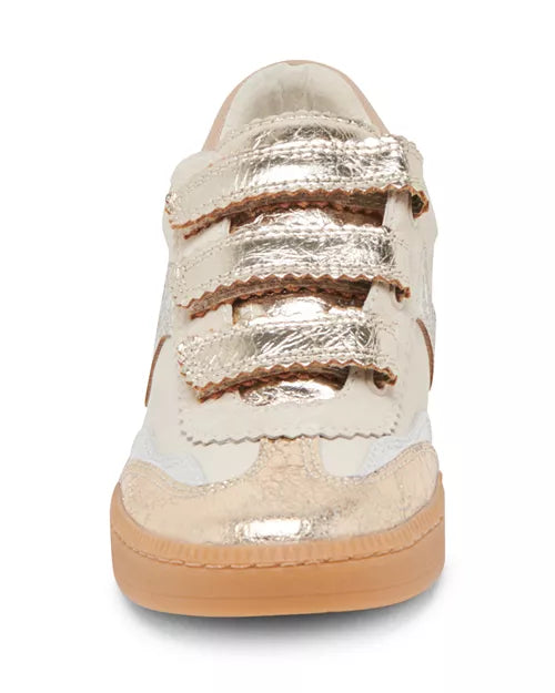 Dolce Vita Notice Velcro Metallic Silver & Gold