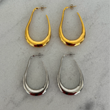 ChanSutt Pearls Sophie Earrings in Silver and Gold