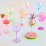 Rainbow Wine Glasses